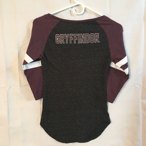 Harry Potter Baseball Jersey Style Top - Picture 2 of 3